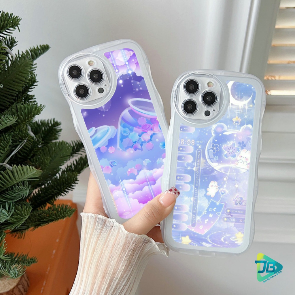 CUSTOM SOFTCASE WAVE GELOMBANG CLEAR CUSTOM MODE FOR INFINIX SMART 5 6 HD 6 PLUS HOT 9 10 11 12 PLAY 11 S 12I 12 PRO 20 20I 20S NOTE 12 G96 JB8690