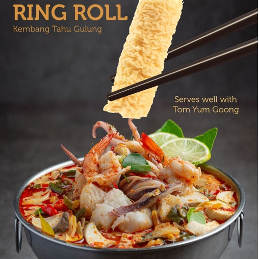 Ring Roll* Sakura* Kembang Tahu Gulung* 188gr