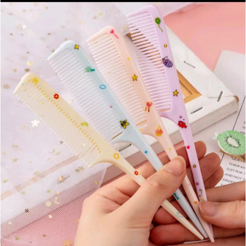 [ASS] Sisir rambut anak set isi 2 karakter lucu