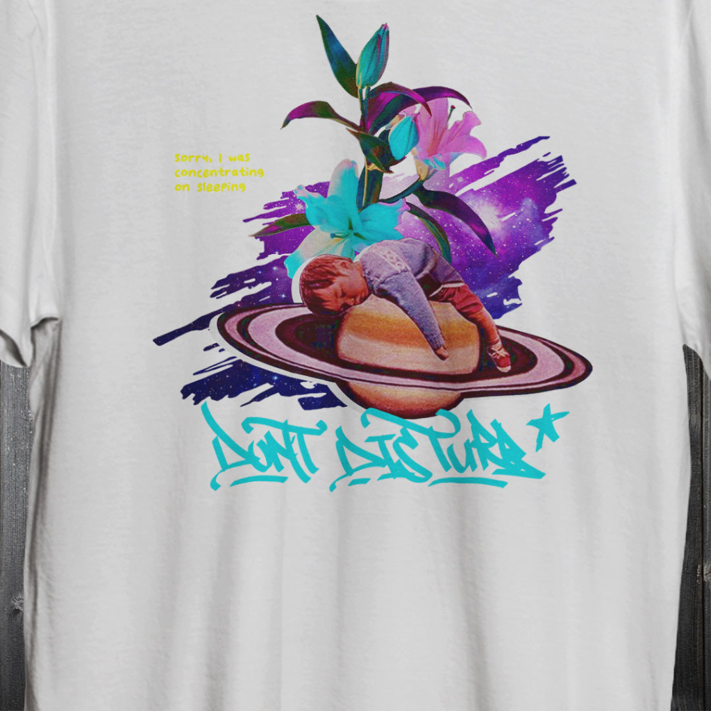 FORTGLAS SLEEP KAOS MOTIF PRIA COTTON COMBED 30S REGULER FIT LENGAN PENDEK