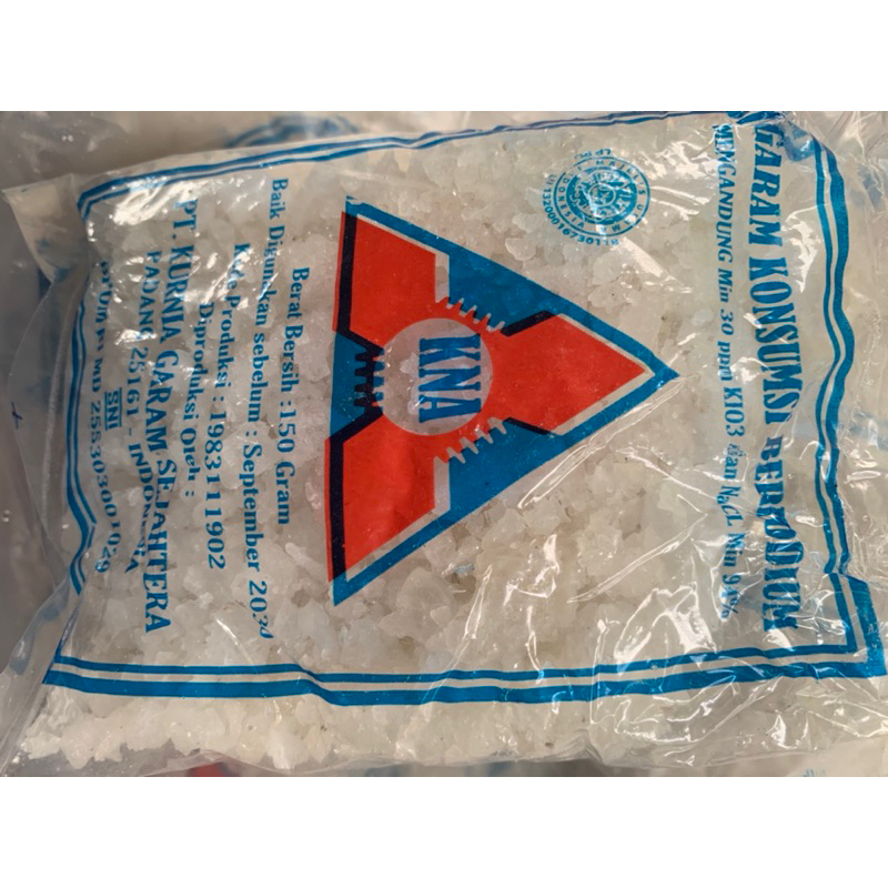 

Garam konsumsi Beryodium 150 gram