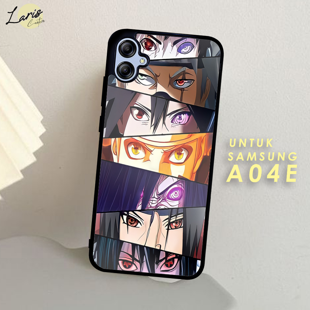 Case SAMSUNG A04E J1 ACE  - Casing SAMSUNG A04E  - ( Mata Naruto ) - Case Hp - Casing Hp - Softcase 