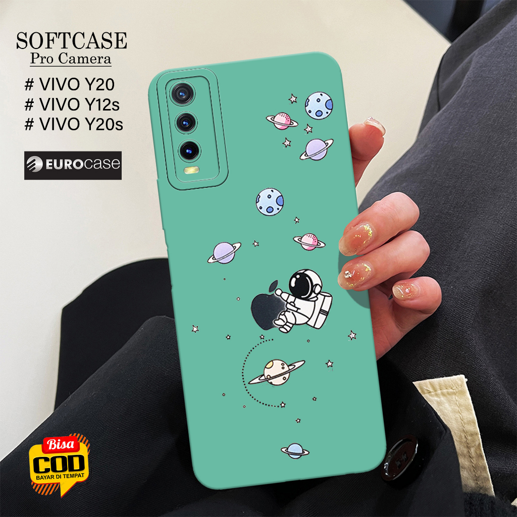 Soft Case Hp Vivo Y20 / Vivo Y20s / Vivo Y12s Terbaru - Fashion Case ASTRONOT - Casing Hp Vivo Y20 /