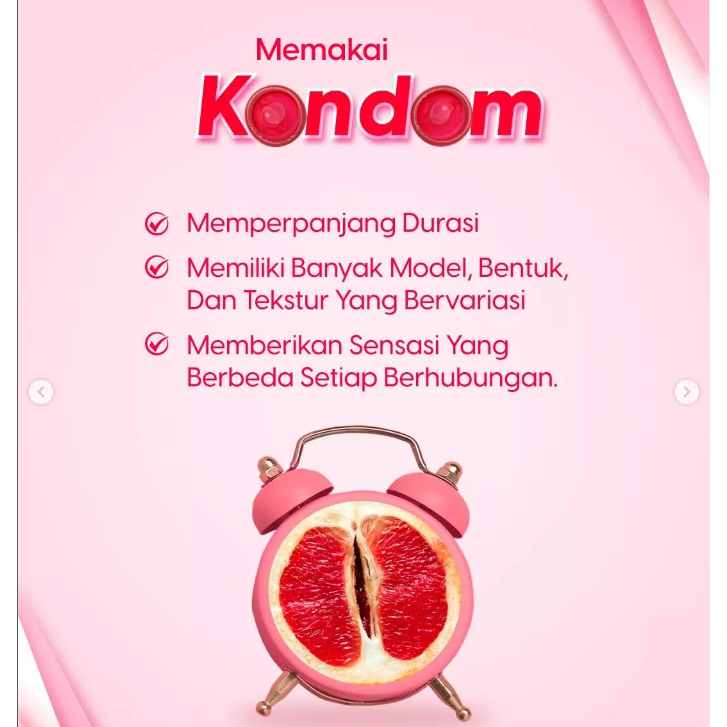 [BPOM] Kondom Fiesta Delay Isi 3 Pcs / Kondom Viesta Delay / MY MOM