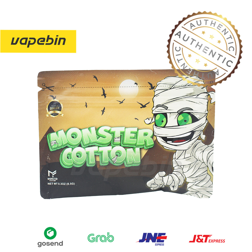 MONSTER COTTON - KAPAS MONSTER ORIGINAL MONSTER FACTORY AUTHENTIC