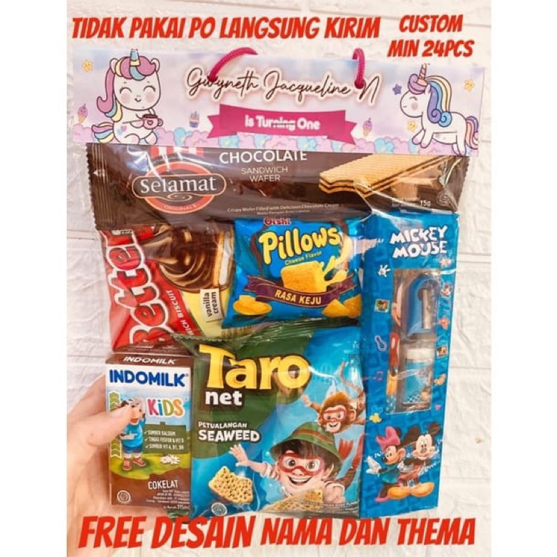 

HAMPERS ULANG TAHUN BINGKISAN ANAK SNACK ULTAH