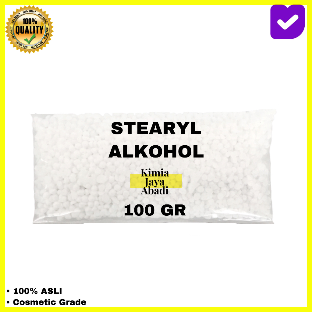 Stearyl Alcohol / Stearil Alkohol 100 GRAM