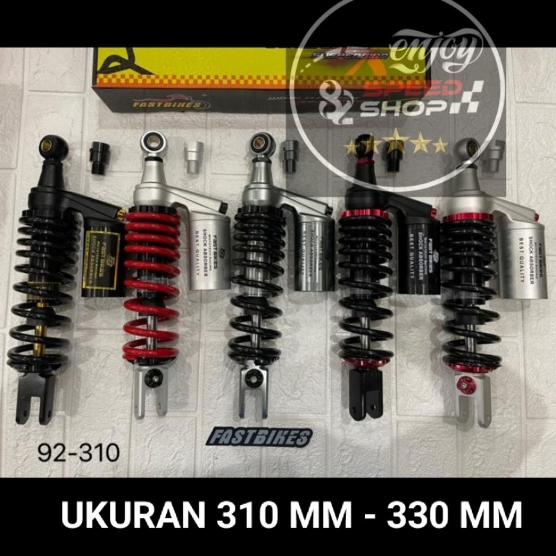 Shockbreaker Fastbikes fb92 ukuran 310 - 330 mm all matic mio beat scopy vario dll