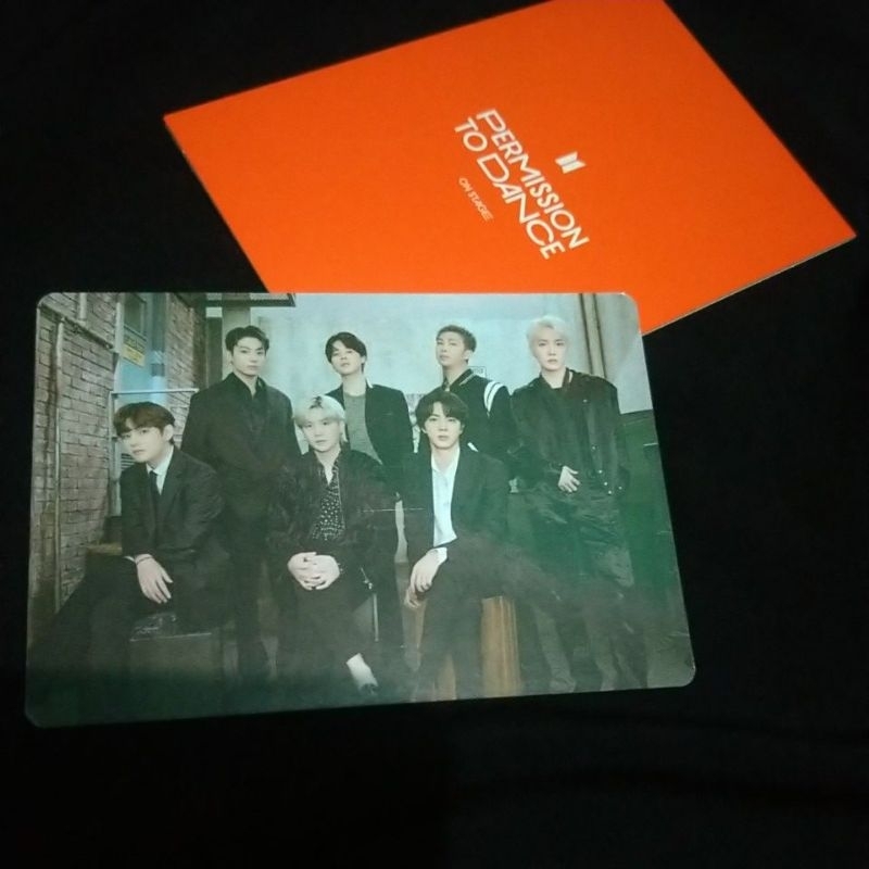 PHOTOCARD BTS GROUP PTD  OFFICIAL [RARE]