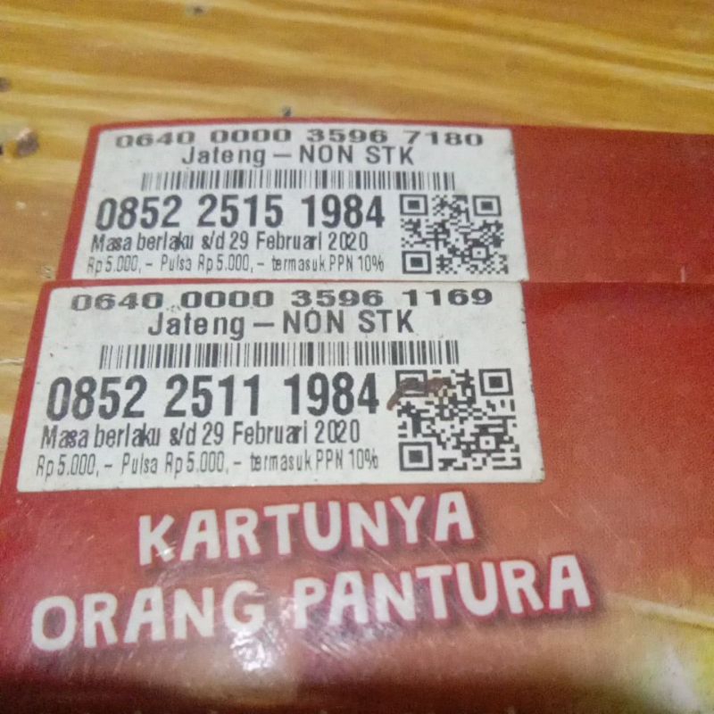 Nomor cantik Telkomse Sakti Tahun 1984