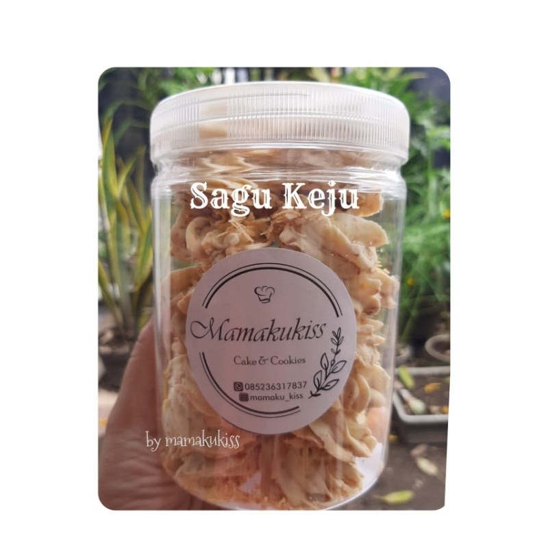 

Sagu Keju kemasan toples tabung 750 ml