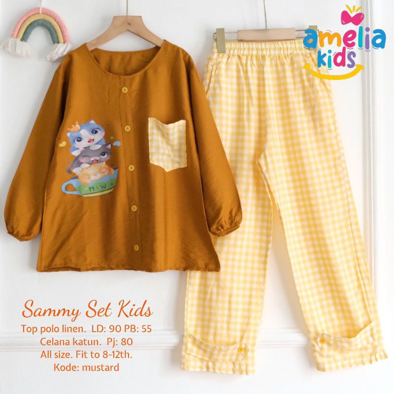 (RESTOCK)SETELAN ANAK OOTD//JUST//LOVE//HALO//INES //CAHAYA//RISMA #1#2//LINGLING/SUMMER /ANIQA /SAMMY SET KIDS BY AMELIA