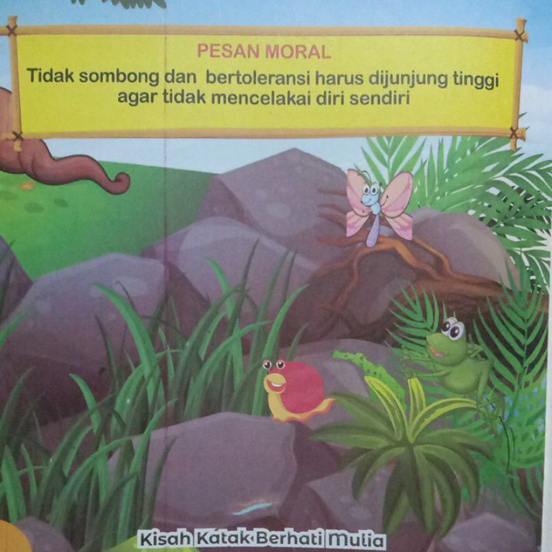 Buku Cerita Anak Seri Fabel Dongeng Kisah Katak Berhati Mulia