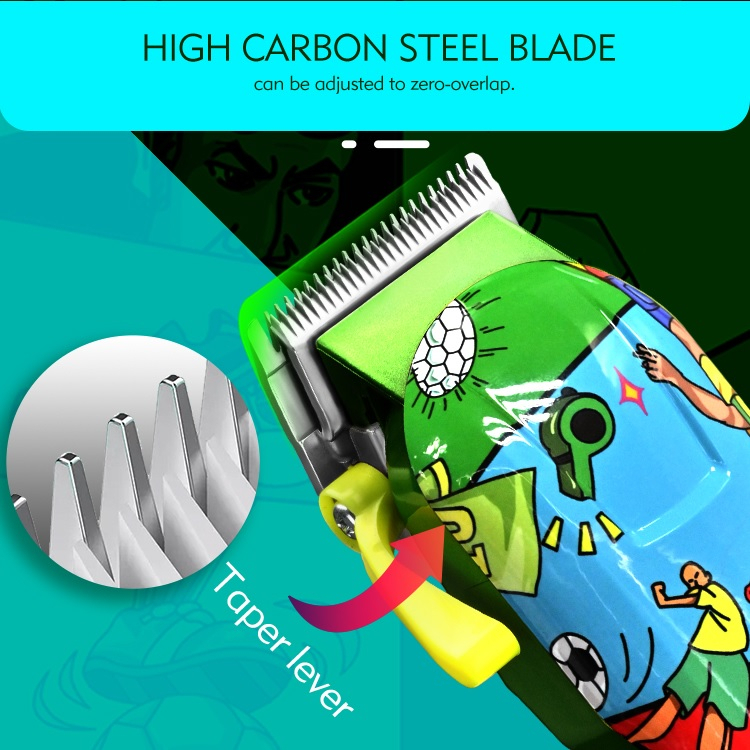 WMARK NG-129 SOCCER DESIGN - Electric Hair Clipper Alat Pangkas Rambut