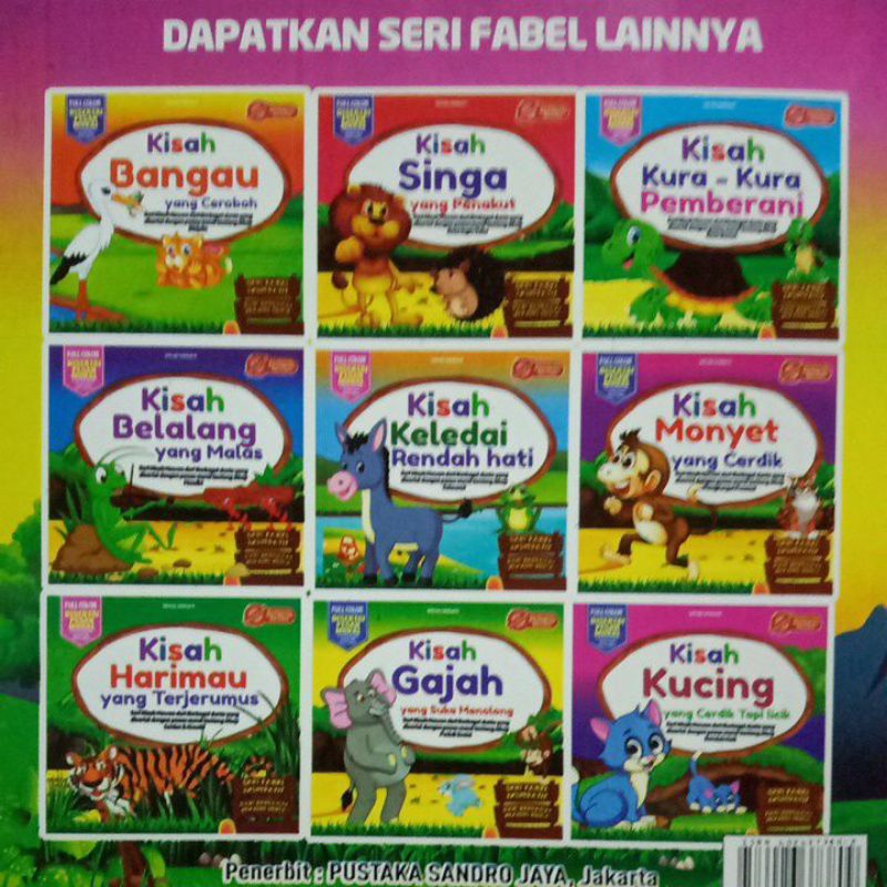 Buku Cerita Anak Seri Fabel Dongeng Kisah Elang Yang Jahil