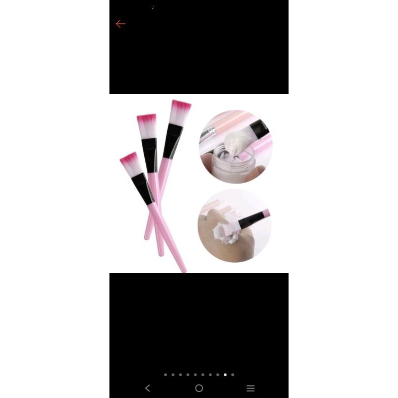 kuas masker | kuas masker wajah | kuas masker brush | kuas masker murah | kuas gagang plastik