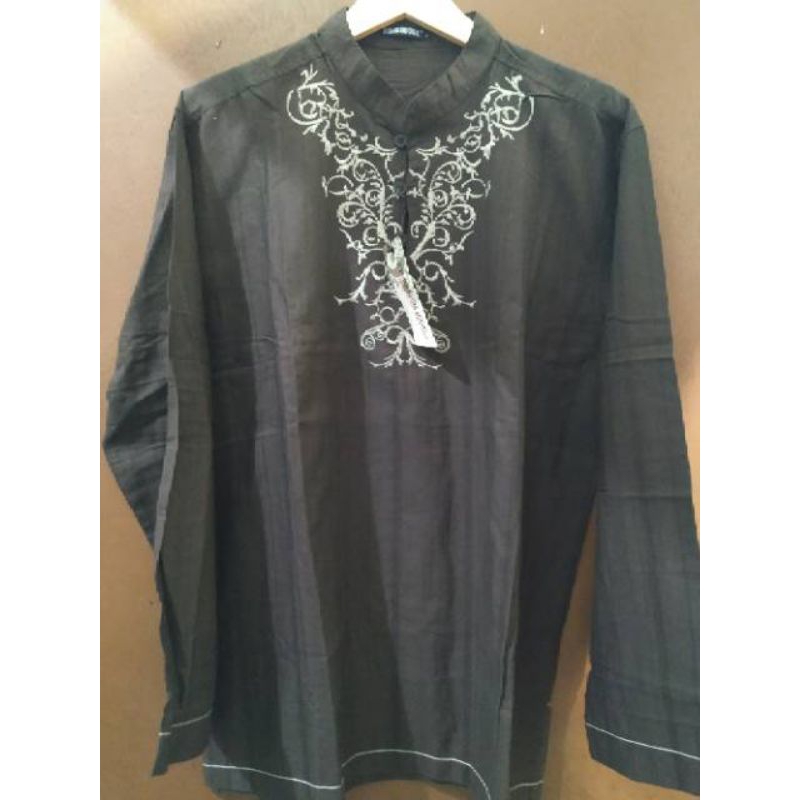 kemeja koko BOMBBOOGIE ORIGINAL coklat tua