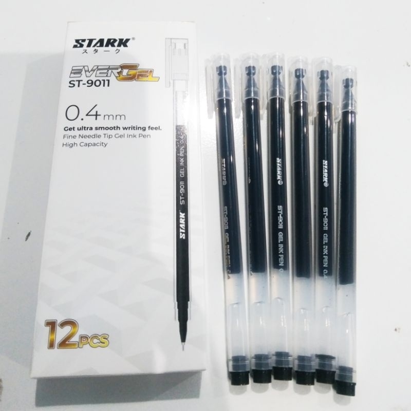 

1 PACK BOLLPOINT/PULPEN GEL STARK/ESCO 382
