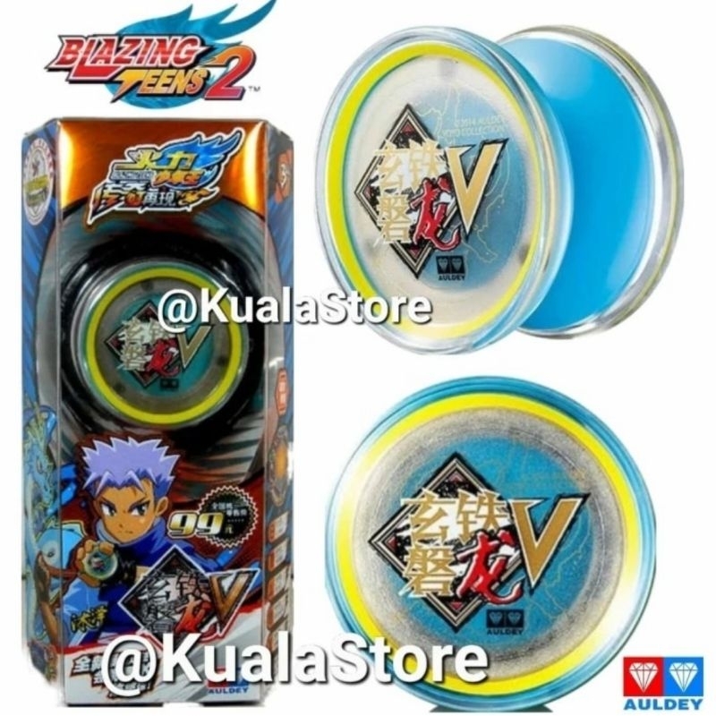 Promo YOYO AULDEY ORIGINAL BLAZING TEENS FLAME TIGER THORN OF UNICORN DEMON PROFESIONAL CONTEST YOYO