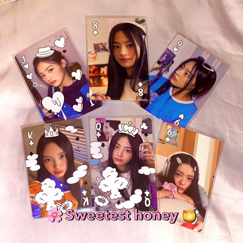 Photocard Official New Jeans NewJeans SG23 Season Greetings Minji Hanni Hyein Konsep Selca Minji hea