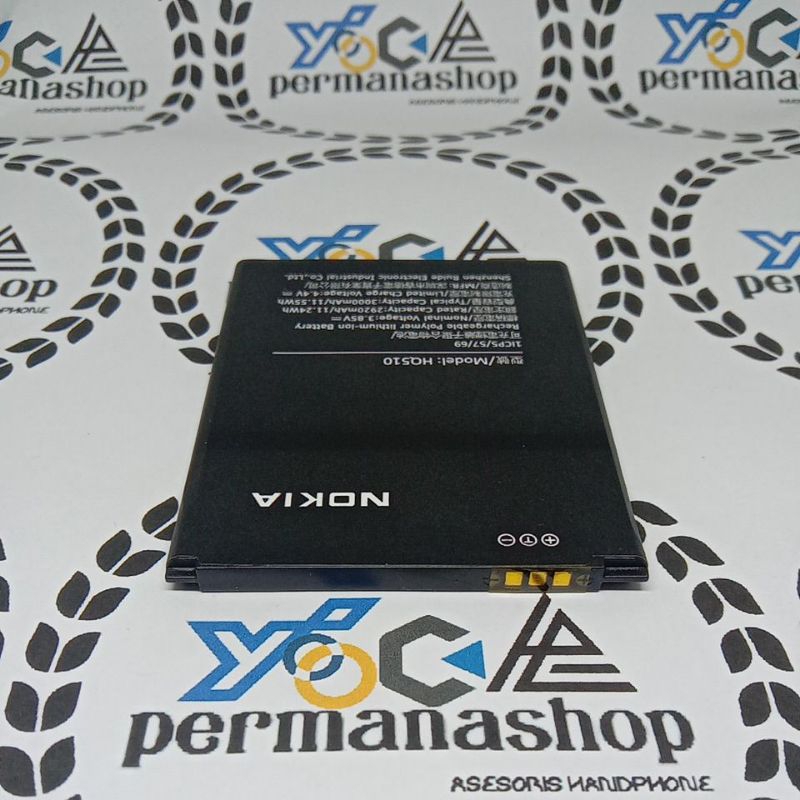 BATRE BATREI BATERAI BATTERY BATTERAY NOKIA 2.2 HQ510 HQ 510 HQ-510 (2920 mAh - 3000 mAh) ORIGINAL B