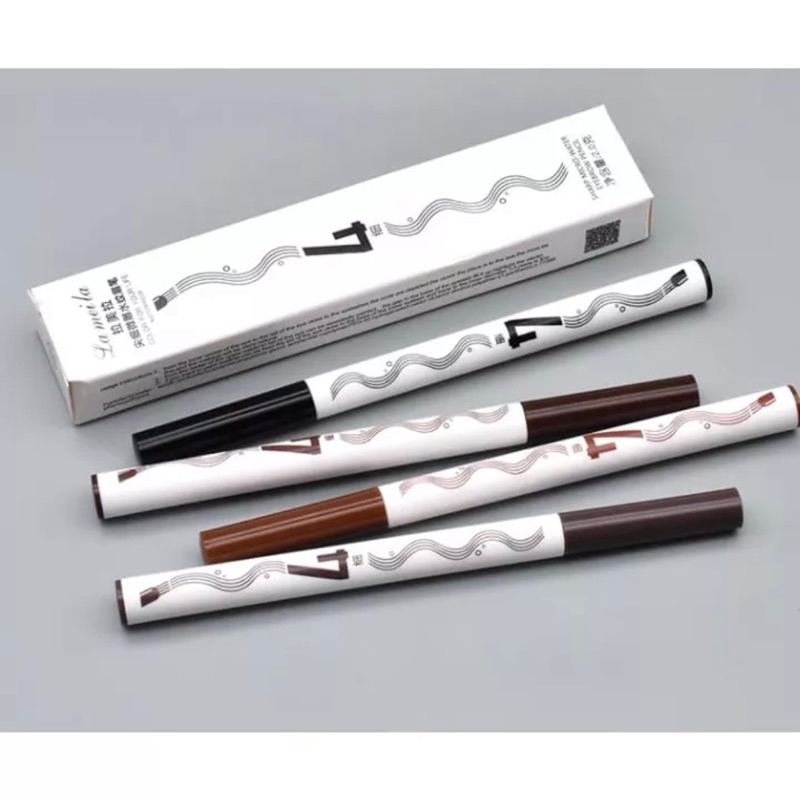 LAMEILA Eyebrow Pen Four-Claw Eye Brow Tint Fork Tip Waterproof