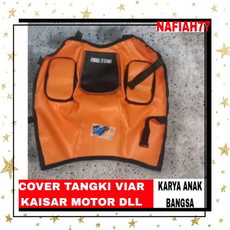 (TERMURAH)COVER TANGKI VIAR .KAISAR MOTOR RODA TIGA.GL.MEGA PRO TIGER.GL DLL SPARE PARTS MOTOR RODA TIGA