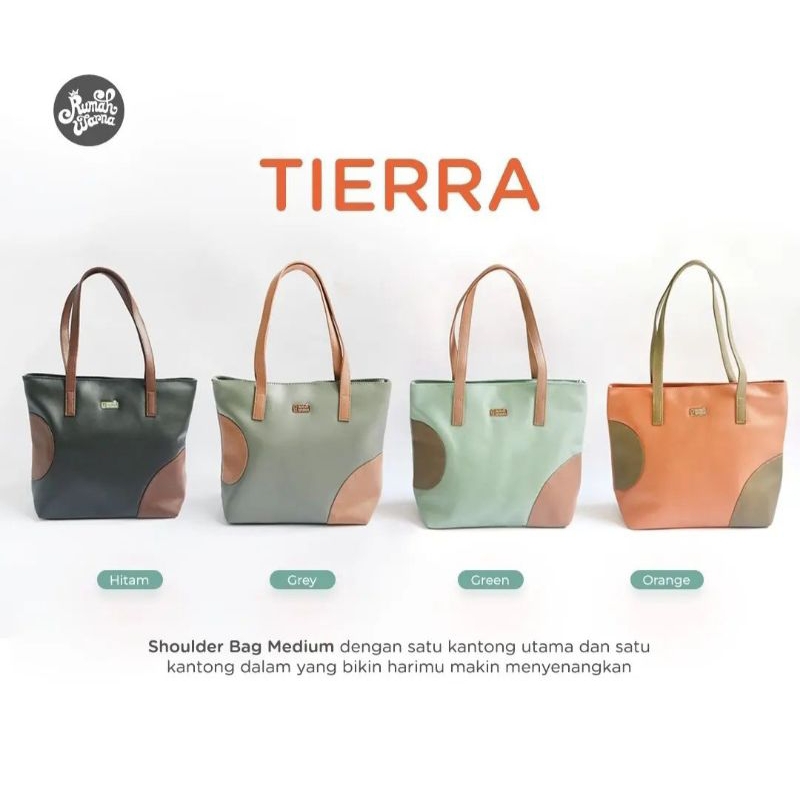 Tas Rumah Warna Totebag TIERRA Tierra Mudik Lebaran
