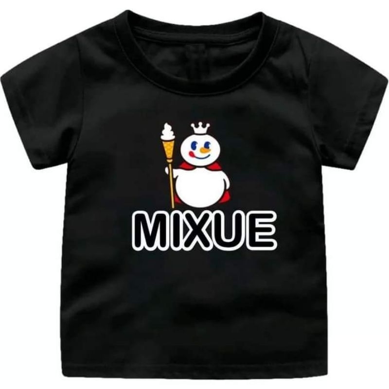 Promo Murah Kaos Anak Unisex Cowok Cewek Lengan Pendek MIXUE Digital Sablon Baju Kaos Anak Laki Laki Atasan Tshirt Anak Usia Umur 2 3 4 5 6 7 8 9 Tahun Zagzeg Clothing