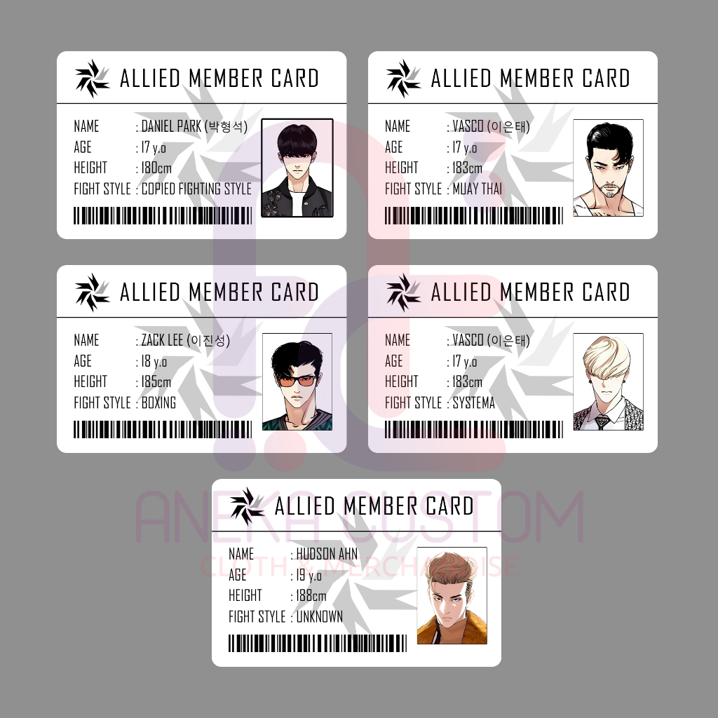 ID CARD LOOKISM ALLIED CREW