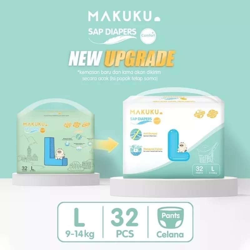 MAKUKU SAP Diapers Comfort+  Pants L32