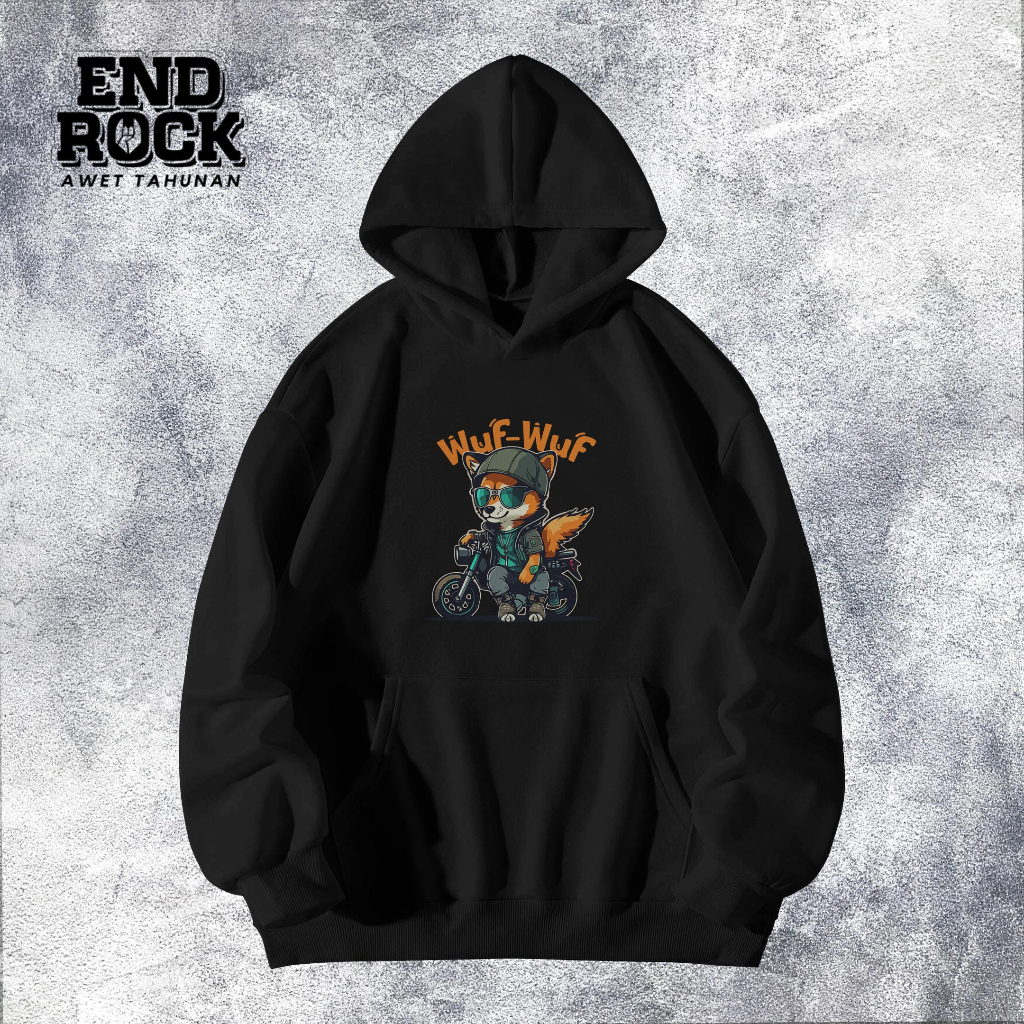 Hoodie Original Endrock Tema Ride Puppy DTFS179