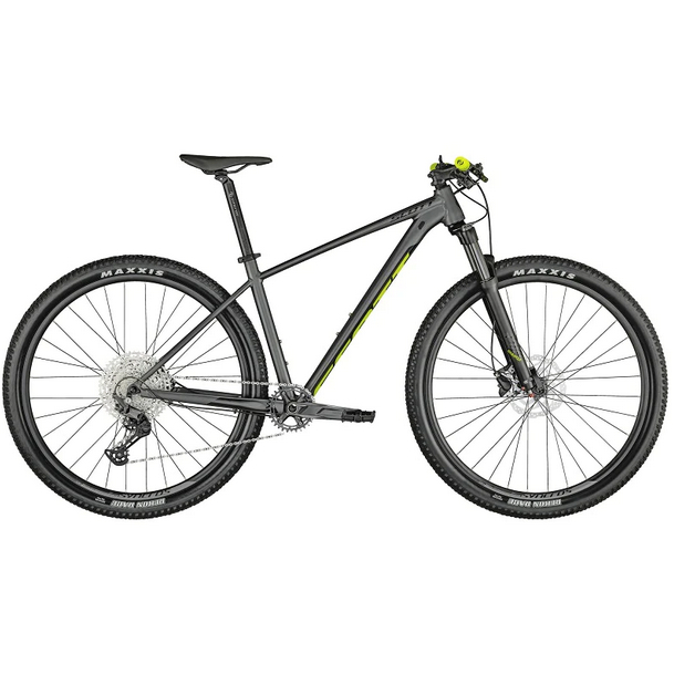 Sepeda Gunung MTB SCOTT Scale 980 Dark Grey Yellow 22