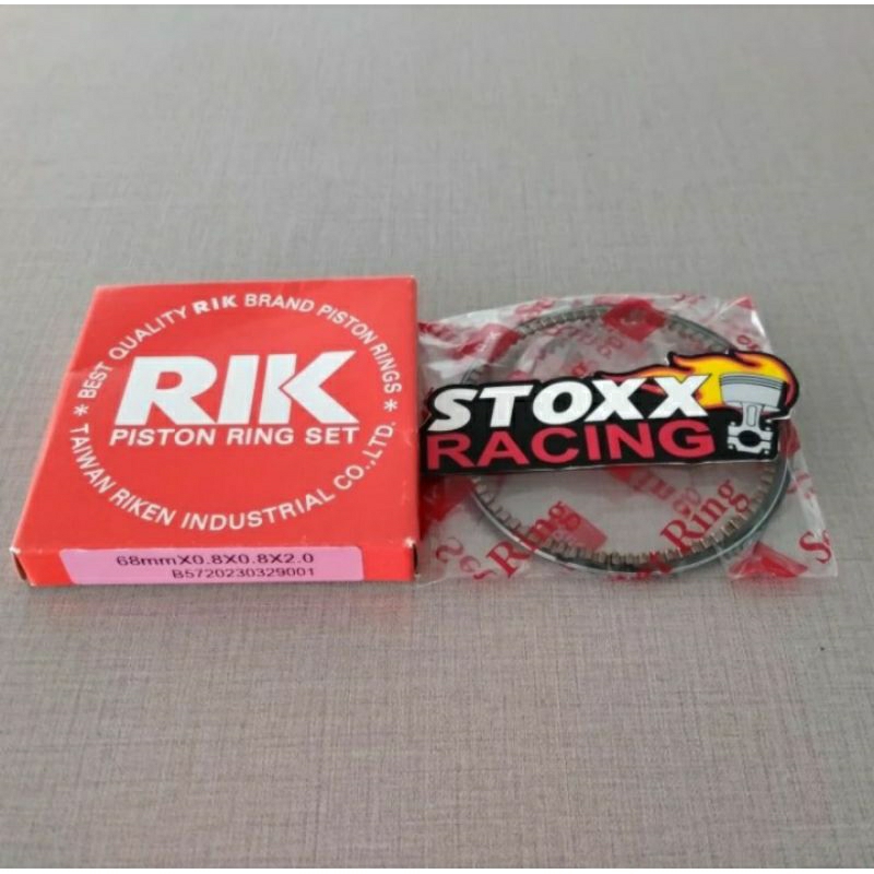 RING PISTON LHK RIK 67 68 69 70 MM 4 TAK TEBAL 0.8 x 0.8 x 2.0 riken ring seher