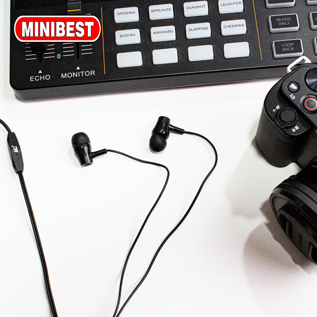[PAKET GROSIRAN] MB Handsfree MB-138 Stereo Surround Music Earphone