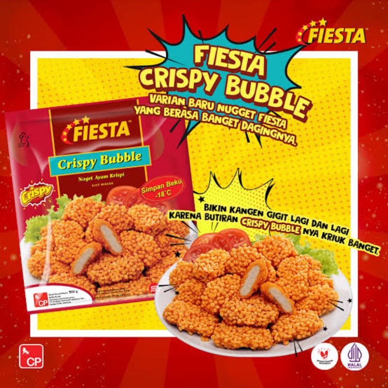 FIESTA Nugget Crispy Bubble 500gr