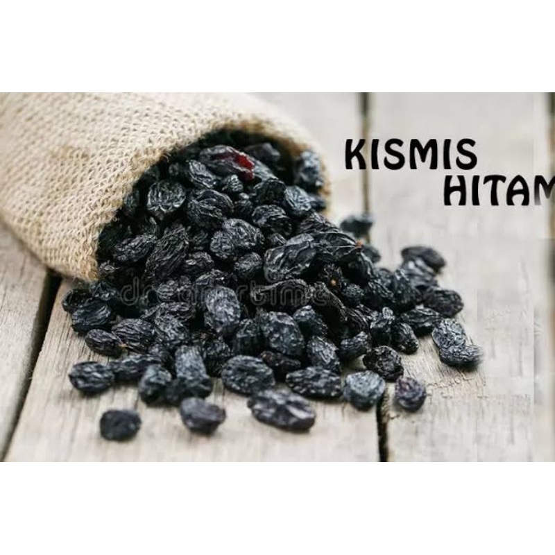 Kismis Hitam Dark Raisin Organik 250gram 100 gram