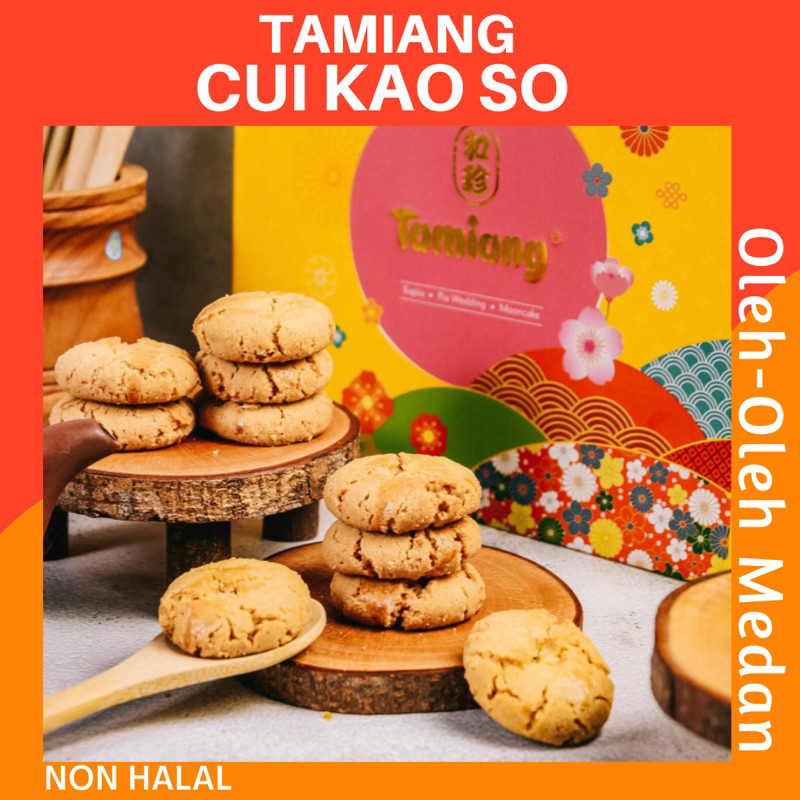 

CUI KAO SO TAMIANG ISI 40 PCS NON HALAL / PIA KACANG TAMIANG OLEH OLEH MEDAN