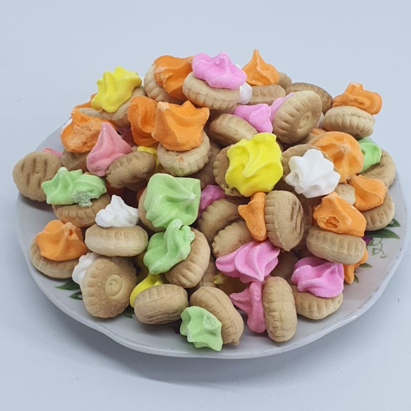 

Snack Jadul Gem Bunga - GGem Rose Warna Warni 1kg