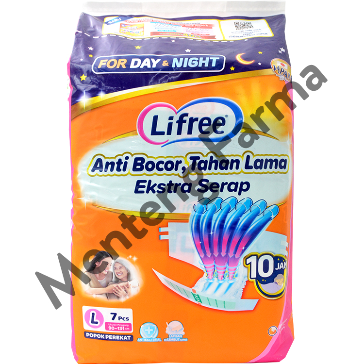 Lifree Popok Perekat L7 - Popok Perekat Dewasa Anti Bocor