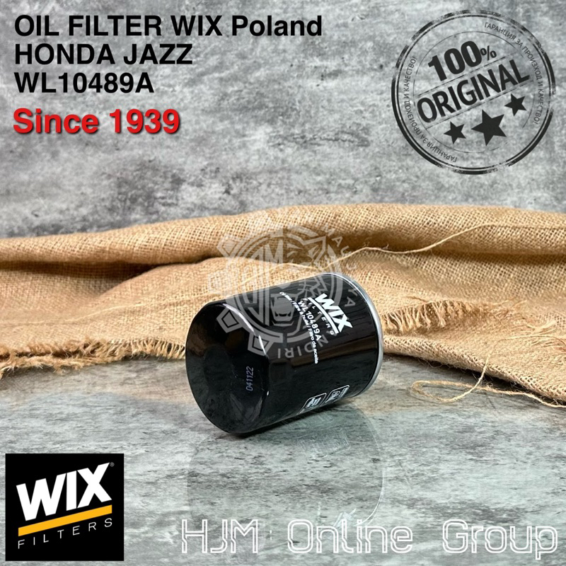 OIL FILTER OLI HONDA JAZZ CRV BRIO MOBILIO BRV HRV FREED WIX Poland