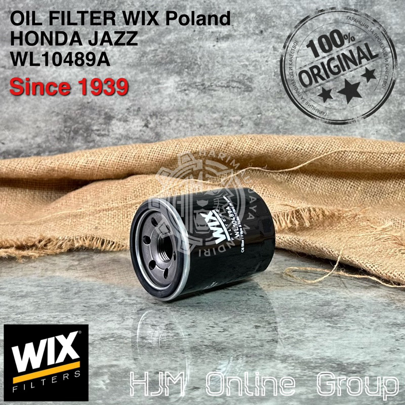 OIL FILTER OLI HONDA JAZZ CRV BRIO MOBILIO BRV HRV FREED WIX Poland