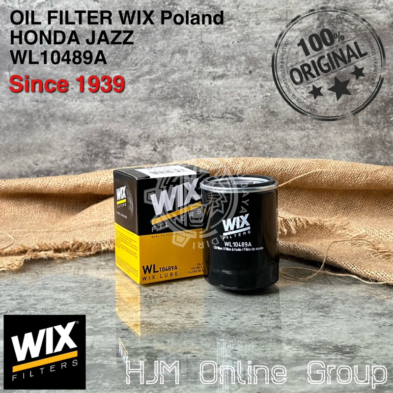 OIL FILTER OLI HONDA JAZZ CRV BRIO MOBILIO BRV HRV FREED WIX Poland