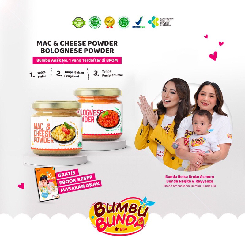 Bumbu Bunda Bolognese &amp; Mac and Cheese Powder