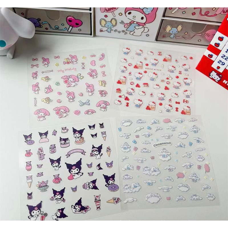 GP Stiker Kuku 3D Motif / Nail Sticker  / Nail Art / Hiasan / Dekorasi