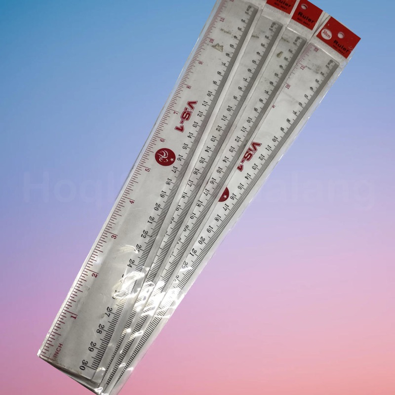 

Penggaris Panjang 30cm VIS 1 Bening Transparan