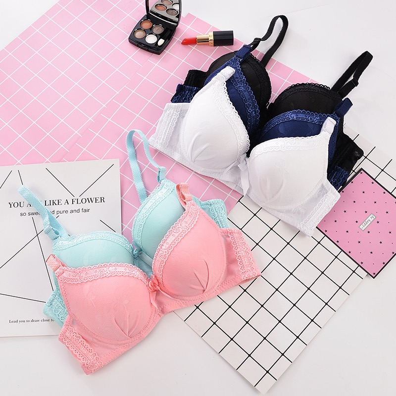 BRA / BH WANITA 808 ADA KAWAT SIZE 32-36 TERDAPAT 6 WARNA KAIT 3 PAKAIAN DALAM WANITA BAHAN IMPORT