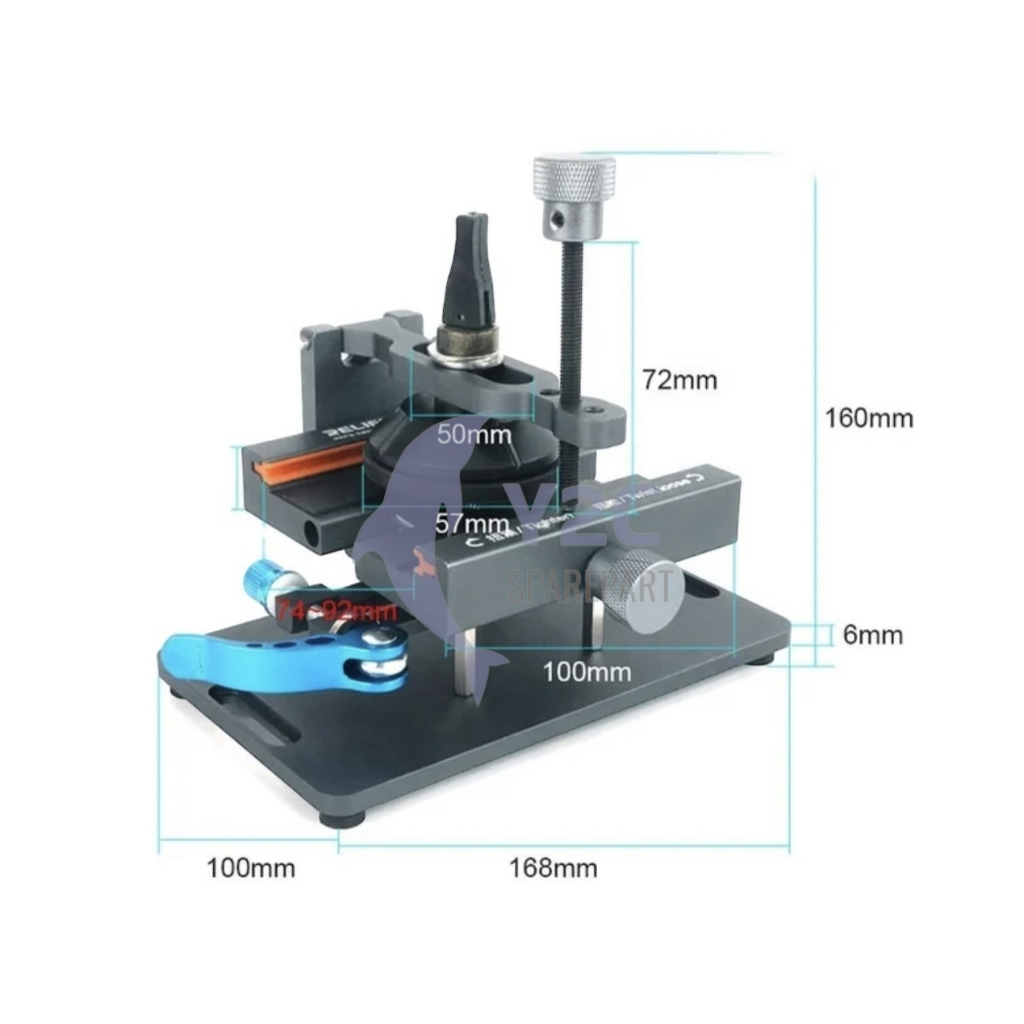 PENJEPIT PCB RELIFE RL-601S PLUS 2IN1 ROTATION / ALAT SERVIS SERVICE HP HANDPHONE