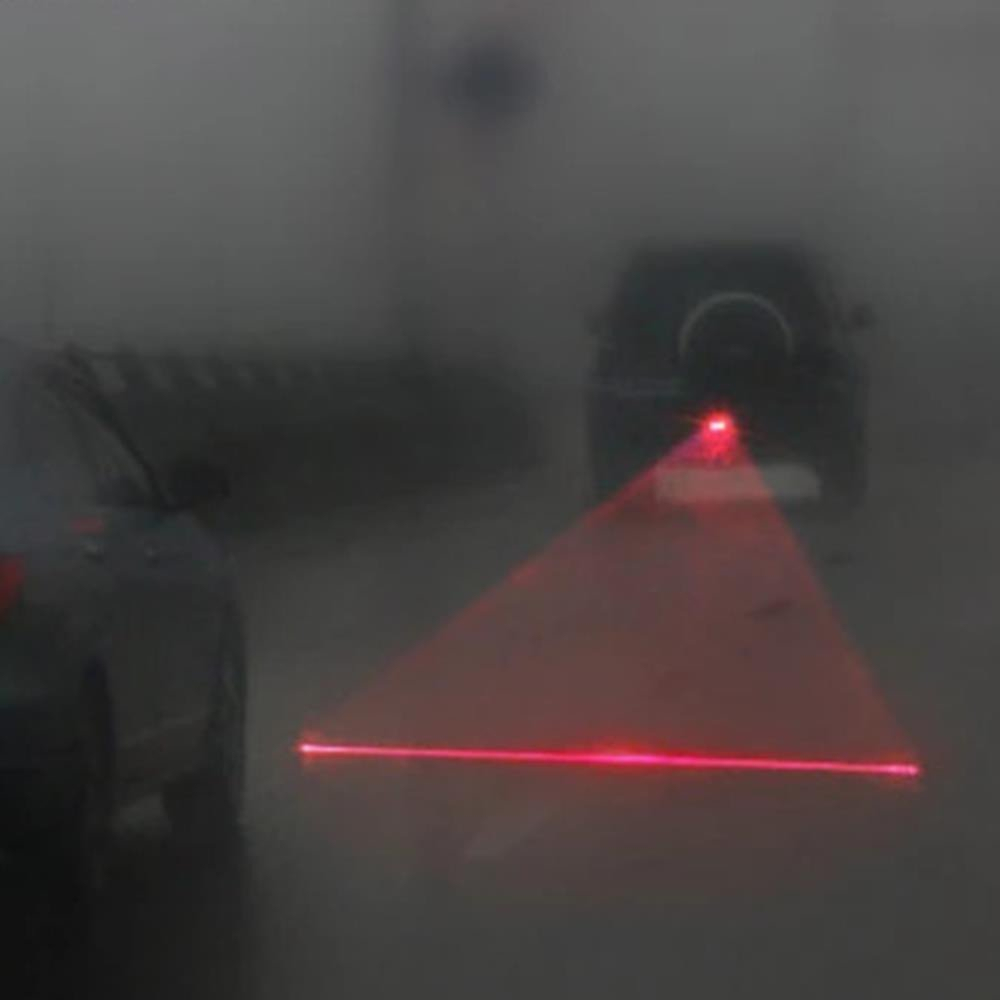 WATERPROOF LAMPU LASER BELAKANG MOBIL | LAMPU LASER KABUT