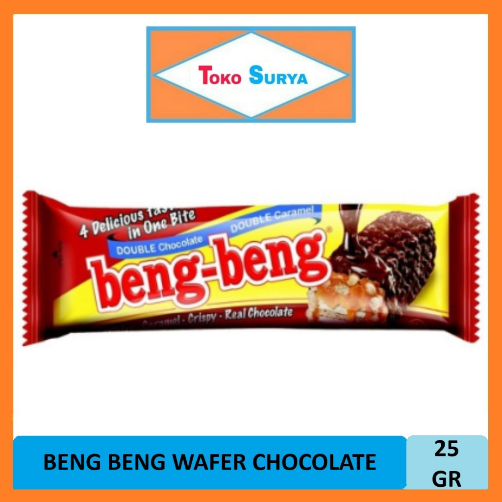 

Beng Beng Wafer Coklat Caramel Mayora 25 Gr